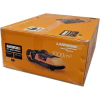 WORX Rasenmähroboter "Landroid L1000" Set, 1000m², 20V/4Ah, 20cm/30-60mm, WiFi/Bluetooth, Cut to edge, PowerShare