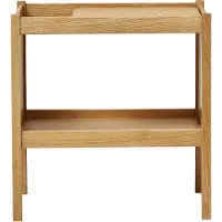 Form & Refine Beistelltisch Journal braun, Designer Herman Studio, 41x43x29 cm