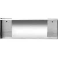 Form & Refine - Taper Wandregal, 25 x 70 cm, Edelstahl