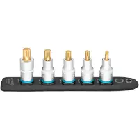 Hazet 990-SR/5 Innen-Vielzahn (XZN) Steckleiste 5teilig Vierkant, 1/2" (12.5 mm)