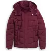 Tom Tailor Puffer-Jacke mit abnehmbarer Kapuze