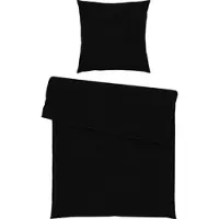 Modern Living Bettwäsche Iris in Schwarz ca. 135x200cm