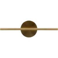 UMAGE Design Wandlampe Omni, dimmbar, messing / gold, für Wohn- / Esszimmer, Aluminium, Design, Wandleuchte, Wandlampe Innen