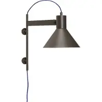 Hubsch - Studio Wandleuchte - Braun - 20x37xh33cm