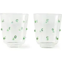 Pols Potten Tumbler Nob Green (2er-Set)