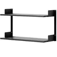New Works Wandregal 450 Schwarz