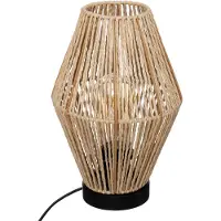 Atmosphera Aissa Tischlampe Golden One Size / EU Plug 220V Golden One Size