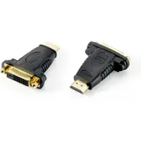 Equip HDMI auf DVI-D Adapter, Bidirectional, DVI (24+1), HDMI A, Schwarz