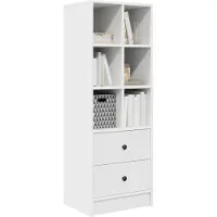 vidaXL Highboard mit Schubladen Weiß 45,5 x 34 x 127 cm