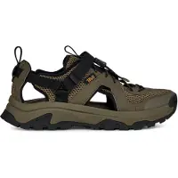 Teva Herren Hurricane XLT3 Closed-Toe Outdoorsandale DARK OLIVE/ BLACK 44.5
