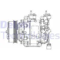 Delphi Klimakompressor CS20515