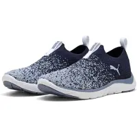 Puma Softride Premier Slip-On Strick-LaufschuheDamen 309834 18 Blau/Grau, Schuhgröße:40 EU