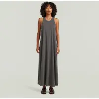 G-Star Washed Tank Maxi Kleid - Grau - Damen - S