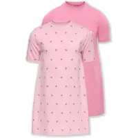 ONLY Nachthemd "KMGRILA 2-P SS NIGHTWEAR DRESS JRS" Packung, 2 tlg.