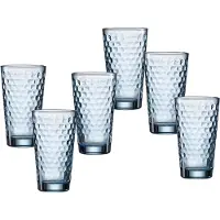 Ritzenhoff & Breker Longdrinkglas "Favo, 6-teilig" 6er Set, je 350 ml