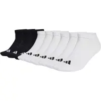 Adidas Unisex Sneakersocken, 9er Pack - Cushioned Essentials Low Socks, Logo, gepolstert, einfarbig