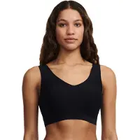 Chantelle Bustier "SOFTSTRETCH", Damen, Gr. XS/S, N-Gr, schwarz, Obermaterial: 80% Polyamid, 20% Elasthan, BHs Bustier, V-Ausschnitt