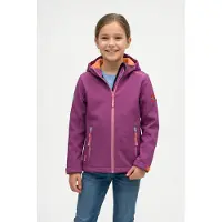 TROLLKIDS Girls Trollfjord Jacket Kinder Rosa Jacke Softshelljacke (175-242)