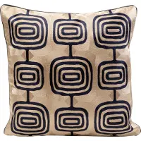 Kare design Dekokissen "Catena Square, Kissenhülle mit Füllung, 50x50 cm" stützt Kopf und Nacken angenehm und sorgt für erholsamen Schlaf