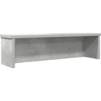 vidaXL Küchenregal Stapelbar Betongrau 60x15x16 cm Holzwerkstoff