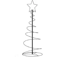 vidaXL LED Weihnachtsbaum 120 LEDs Warmweiß 180 cm