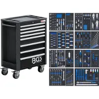 Bgs 4114 Werkstattwagen Profi Exclusive komplett mit 259 Werkzeugen