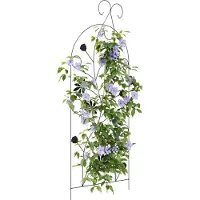 vidaXL Gartenzaun 3 stk. Schwarz 112 x 39,5 cm Stahl