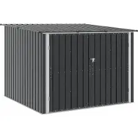 vidaXL Fahrradspeicher 3 stk. Anthrazit 216 x 207 x 158 cm Metall