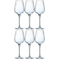 Chef & sommelier Weinglas-Set Chef&Sommelier Symetrie Transparentes Glas 550 ml Wein (6 Stück)