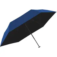 Doppler Regenschirm Zero Ultra Sun Mini Uni Solid Ocean Blue / Black