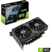 Asus Dual -RTX3060-12G-V2, GeForce RTX 3060, 12 GB, GDDR6, 192 Bit, 7680 x 4320 Pixel, PCI Express 4.0