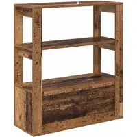 vidaXL Sideboard Altholz 30 x 80 x 90 cm Holzwerkstoff
