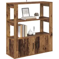 vidaXL Sideboard Altholz 30 x 80 x 90 cm Holzwerkstoff