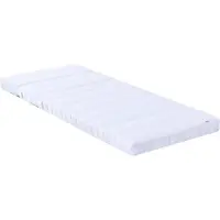 vidaXL Erweiterbare Schaumstoffmatratze 80 x 200 cm Weiß