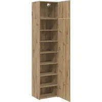 vidaXL Sideboard 2 Stk. Artisan-Eiche 50 x 41 x 225 cm