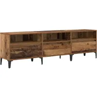 vidaXL TV-Schränk Altholz 150 x 30 x 45 cm Verbundholz und Eisen