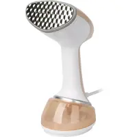 Emerio Kleidungsdampfer – Hand-Dampfglätter für Kleidung – Dampfgerät inkl. Zubehör – Reiseformat – SB-130292 – Weiß