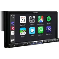 Alpine ILX-705DM | 2-DIN-Autoradio und Digital-Media-Station mit 7-Zoll-Touchscreen, DAB+, Apple CarPlay und Android Auto
