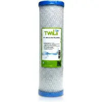 TWaLa 10' Filter Set 4-teilig Trinkwasser Filter für RO Umkehrosmose, Brunnenwasser, Wasserfilter
