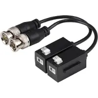 Dahua Technology DH-PFM800B-4K, videobalun, Universal, Schwarz, Acrylnitril-Butadien-Styrol (ABS), 400 m, 100 Ohm