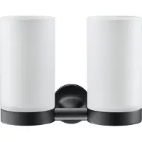 Duravit Glashalter Starck T schwarz matt