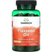 Swanson Health Leinsamenöl 1g 100 St