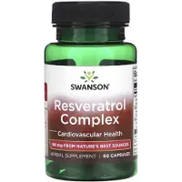 Swanson Health Resveratrol Komplex 60 Kapseln
