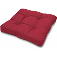 Beautissu Lounge Kissen Outdoor Rot XLuna, 40x40cm