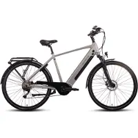 SAXONETTE Trekking E-Bike Herren 28 Zoll RH 54cm 70Nm Mittelmotor 36V 11,4Ah 120km Shimano 9-Gang