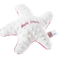 Heunec STELLINA Plüschi mit Stickerei hot pink Größe 25 cm