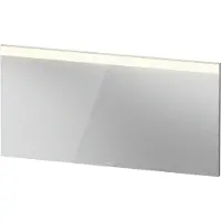 Duravit Licht & Spiegel Best Spiegel mit LED-Beleuchtung, Sensorschalter, Spiegelheizung, 1400x700x35mm, Weiß Matt, LM7860D00000000