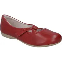Josef seibel Riemchenballerina "Fiona 39" Festtagsschuh, Slipper, Komfortschuh mit überkreuztem Gummizug