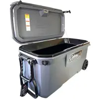 Coleman 2213849, Grau, Polyurethan, Polyurethan (PU), 2 Rad/Räder, Schwarz, 97 l