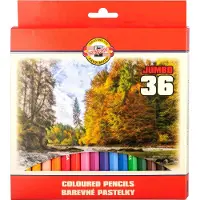 Koh-I-Noor Omega Jumbo Bleistifte 36 Farben (377955)